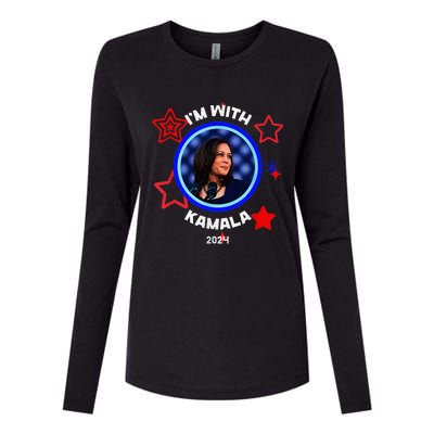 Kamala Harris 2024 Kamala For President Womens Cotton Relaxed Long Sleeve T-Shirt