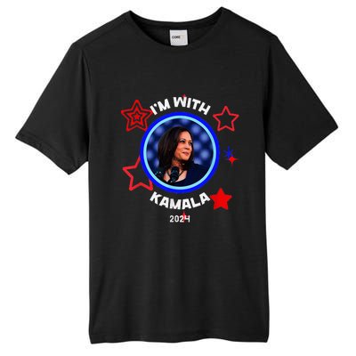 Kamala Harris 2024 Kamala For President Tall Fusion ChromaSoft Performance T-Shirt