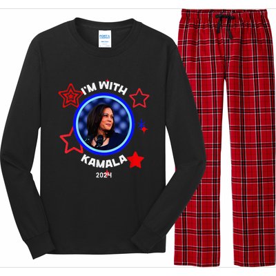 Kamala Harris 2024 Kamala For President Long Sleeve Pajama Set