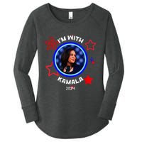 Kamala Harris 2024 Kamala For President Women's Perfect Tri Tunic Long Sleeve Shirt