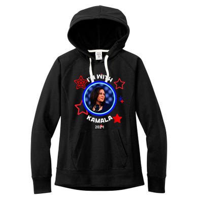 Kamala Harris 2024 Kamala For President Women's Fleece Hoodie