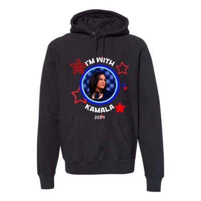 Kamala Harris 2024 Kamala For President Premium Hoodie