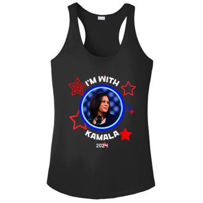 Kamala Harris 2024 Kamala For President Ladies PosiCharge Competitor Racerback Tank