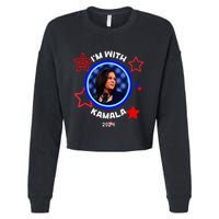 Kamala Harris 2024 Kamala For President Cropped Pullover Crew