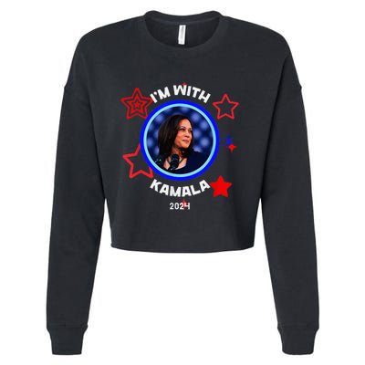 Kamala Harris 2024 Kamala For President Cropped Pullover Crew