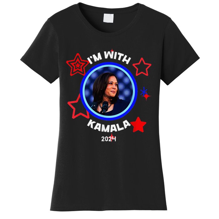 Kamala Harris 2024 Kamala For President Women's T-Shirt