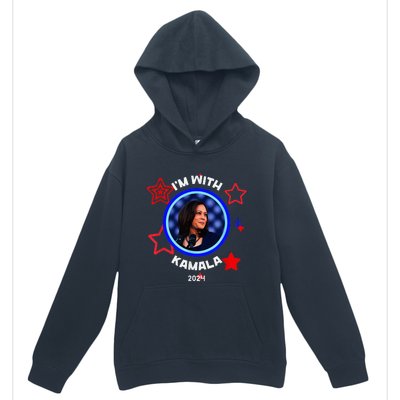 Kamala Harris 2024 Kamala For President Urban Pullover Hoodie