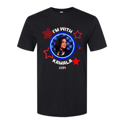 Kamala Harris 2024 Kamala For President Softstyle CVC T-Shirt