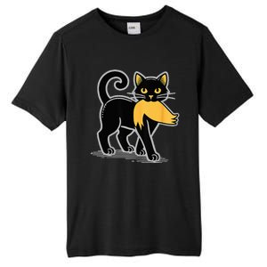 Kamala Harris 2024 Cat Carrying Trump Hair Sarcastic Walz Tall Fusion ChromaSoft Performance T-Shirt