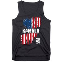 Kamala Harris 2024 For President Campaign Us Flag Vintage Tank Top