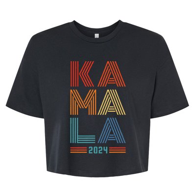 Kamala Harris 2024 Presidential Election Bella+Canvas Jersey Crop Tee