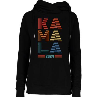 Kamala Harris 2024 Presidential Election Womens Funnel Neck Pullover Hood