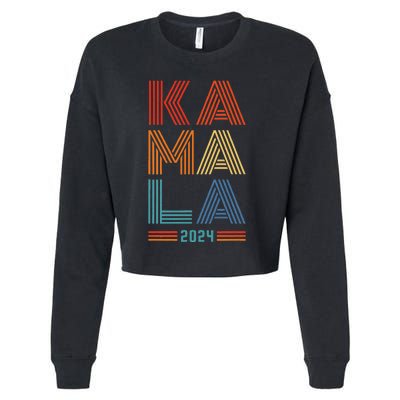 Kamala Harris 2024 Presidential Election Cropped Pullover Crew