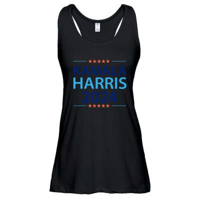 Kamala Harris 2024 Support Graphic Ladies Essential Flowy Tank