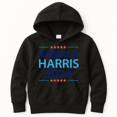 Kamala Harris 2024 Support Graphic Kids Hoodie