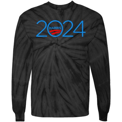 Kamala Harris 24 For The People Madam President Vote Kamala Tie-Dye Long Sleeve Shirt