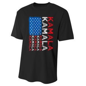 Kamala Harris 2024 Kamala Harris For President Kamala 2024 Performance Sprint T-Shirt