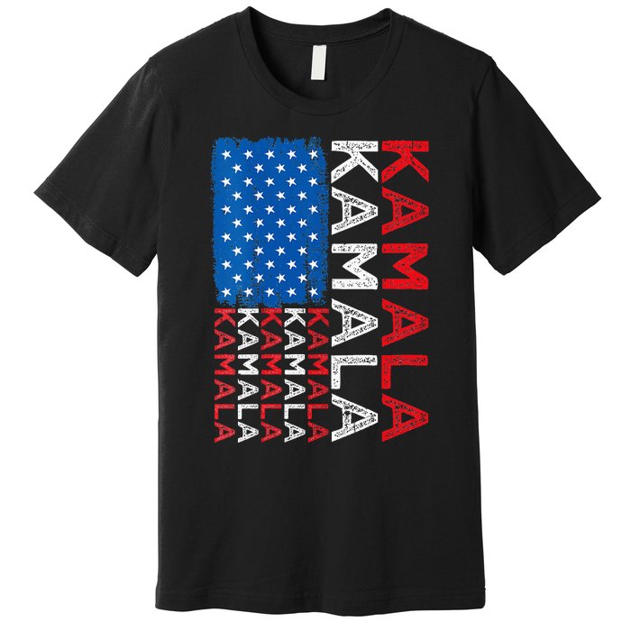 Kamala Harris 2024 Kamala Harris For President Kamala 2024 Premium T-Shirt