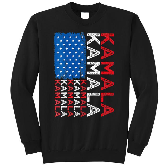 Kamala Harris 2024 Kamala Harris For President Kamala 2024 Tall Sweatshirt