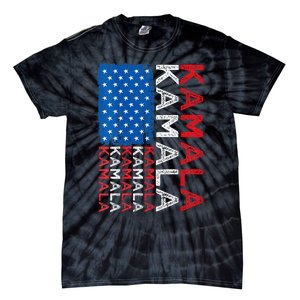 Kamala Harris 2024 Kamala Harris For President Kamala 2024 Tie-Dye T-Shirt