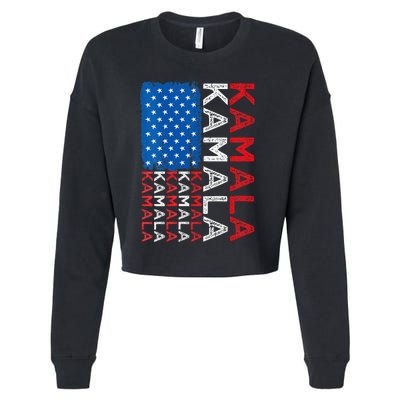 Kamala Harris 2024 Kamala Harris For President Kamala 2024 Cropped Pullover Crew