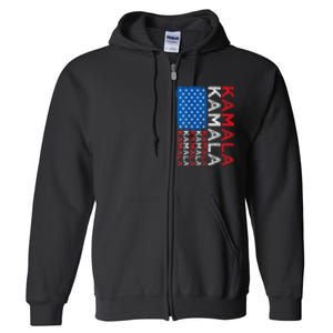 Kamala Harris 2024 Kamala Harris For President Kamala 2024 Full Zip Hoodie