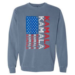 Kamala Harris 2024 Kamala Harris For President Kamala 2024 Garment-Dyed Sweatshirt