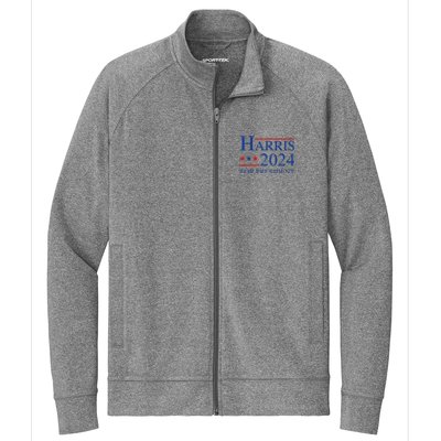 Kamala Harris 2024 For President Election Campaign Stretch Full-Zip Cadet Jacket