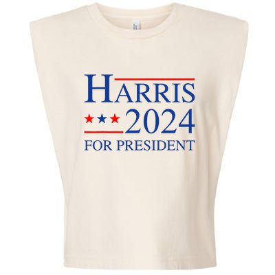 Kamala Harris 2024 For President Election Campaign Garment-Dyed Women's Muscle Tee