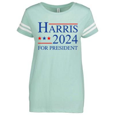 Kamala Harris 2024 For President Election Campaign Enza Ladies Jersey Football T-Shirt