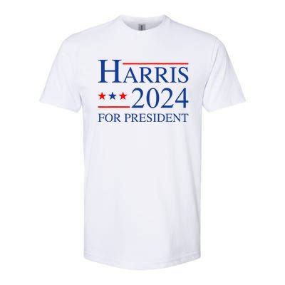 Kamala Harris 2024 For President Election Campaign Softstyle CVC T-Shirt