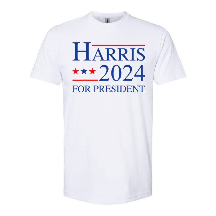 Kamala Harris 2024 For President Election Campaign Softstyle CVC T-Shirt