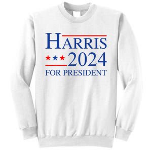 Kamala Harris 2024 For President Election Campaign Sweatshirt