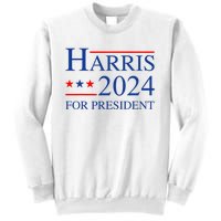 Kamala Harris 2024 For President Election Campaign Sweatshirt