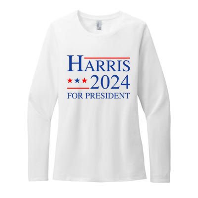 Kamala Harris 2024 For President Election Campaign Womens CVC Long Sleeve Shirt