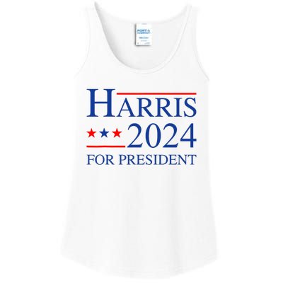 Kamala Harris 2024 For President Election Campaign Ladies Essential Tank