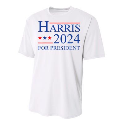 Kamala Harris 2024 For President Election Campaign Performance Sprint T-Shirt