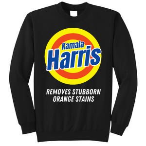 Kamala Harris 2024 Removes Stubborn Orange Stains Humorous Sweatshirt