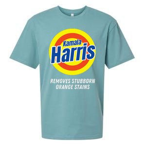 Kamala Harris 2024 Removes Stubborn Orange Stains Humorous Sueded Cloud Jersey T-Shirt