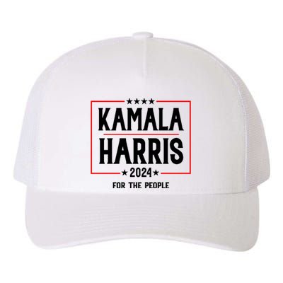 Kamala Harris 2024 For The People Graphic Yupoong Adult 5-Panel Trucker Hat