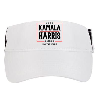 Kamala Harris 2024 For The People Graphic Adult Drive Performance Visor