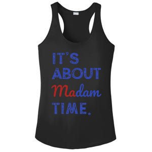 Kamala Harris 2024 ItS About Madam Time President Election Gift Ladies PosiCharge Competitor Racerback Tank