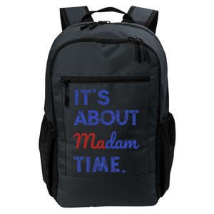 Kamala Harris 2024 ItS About Madam Time President Election Gift Daily Commute Backpack