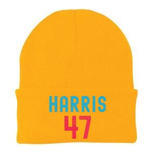 Kamala Harris 2024 Kamala For President Knit Cap Winter Beanie