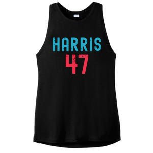 Kamala Harris 2024 Kamala For President Ladies PosiCharge Tri-Blend Wicking Tank