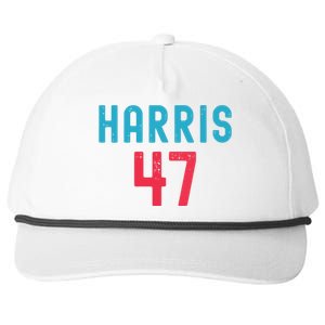 Kamala Harris 2024 Kamala For President Snapback Five-Panel Rope Hat