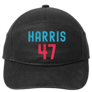 Kamala Harris 2024 Kamala For President 7-Panel Snapback Hat