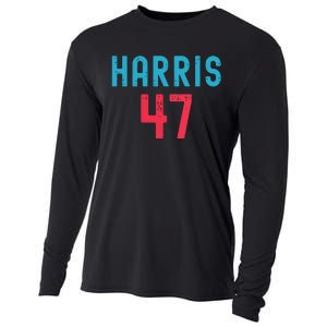 Kamala Harris 2024 Kamala For President Cooling Performance Long Sleeve Crew