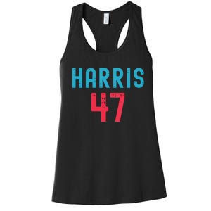 Kamala Harris 2024 Kamala For President Women's Racerback Tank