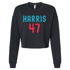 Kamala Harris 2024 Kamala For President Cropped Pullover Crew